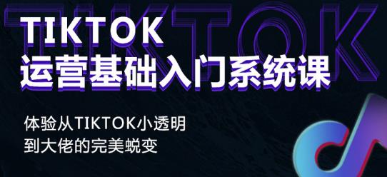 Tiktok实操进阶课程，体验从tiktok小透明到大佬的完美蜕变-狼哥资源库