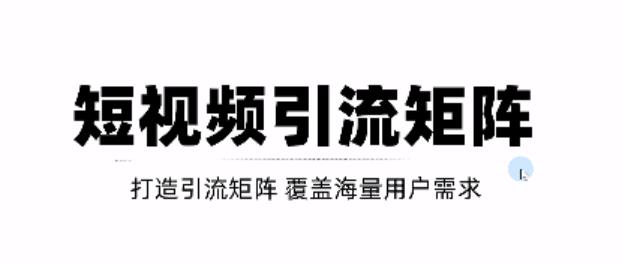 短视频引流矩阵打造，SEO+二剪裂变，效果超级好！【视频教程】-狼哥资源库