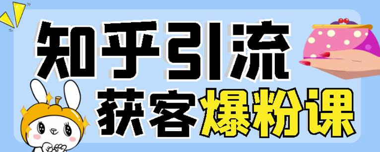 2022船长知乎引流+无脑爆粉技术：每一篇都是爆款，不吹牛，引流效果杠杠的-狼哥资源库