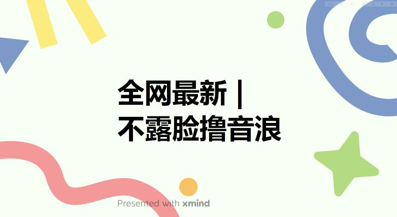 全网最新不露脸撸音浪，跑通自动化成交闭环，实现出单+收徒收益最大化【揭秘】-狼哥资源库