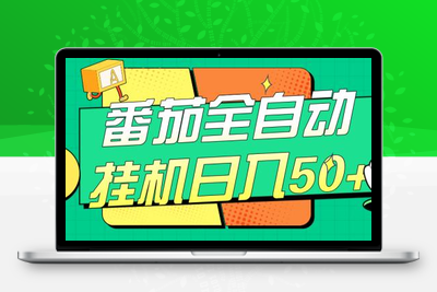 番茄全自动挂机日入50+，软件全自动，多号破百【揭秘】-狼哥资源库