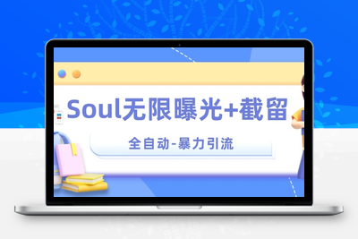 【暴力引流】Soul无限曝光+截流一体的软件【揭秘】-狼哥资源库