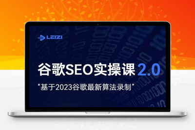 雷子·谷歌SEO 2.0实战课，独立站询盘自由必备，基于2023谷歌最新算法录制-创业项目致富网、狼哥项目资源库