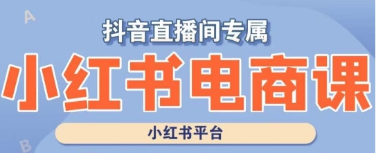 小红书电商高级运营课程，实操教学+案例分析-创业项目致富网、狼哥项目资源库