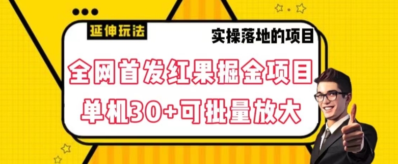 全网首发红果免费短剧掘金项目，单机30+可批量放大【揭秘】-狼哥资源库