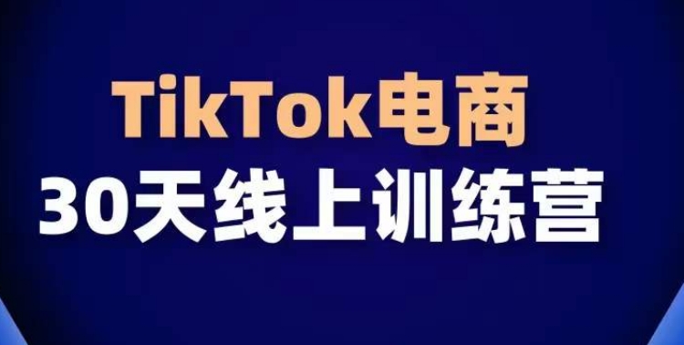 TikTok电商带货30天线上课，不可错过的全球流量洼地！-狼哥资源库