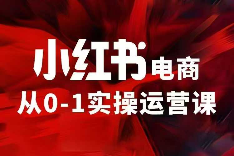 小红书电商运营，97节小红书vip内部课，带你实现小红书赚钱-创业项目致富网、狼哥项目资源库